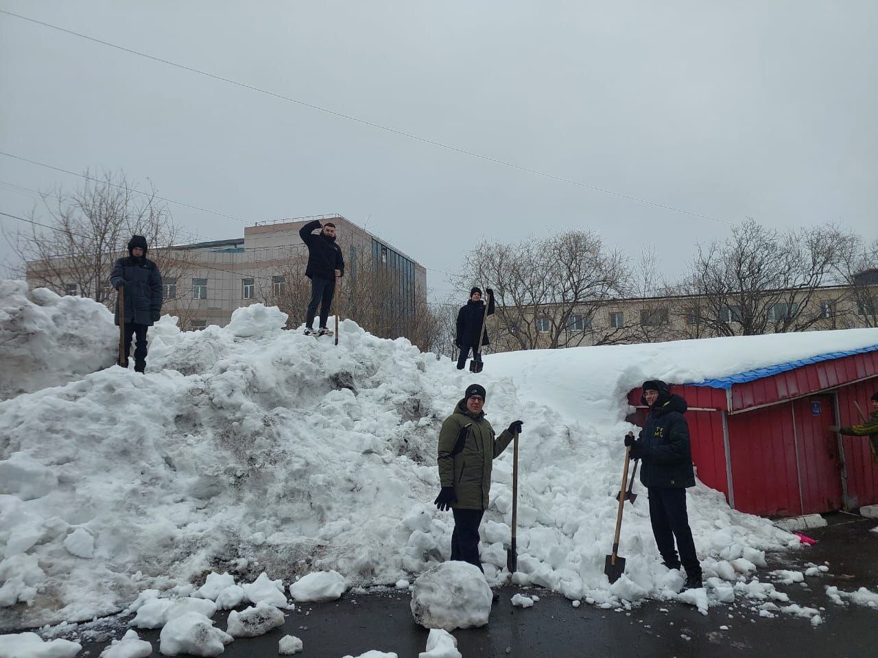 &amp;quot;Снежный десант&amp;quot; 7 &amp;quot;В&amp;quot; – работаем вместе!.